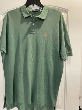 Polo by Ralph Lauren mint green Polo Shirt XXL 100% cotton